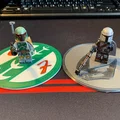 Đế Lót Ly và Chân Đế Trưng Bày Mô Hình Star Wars (Boba Fett & Mandalorian) - Thumbnail 5