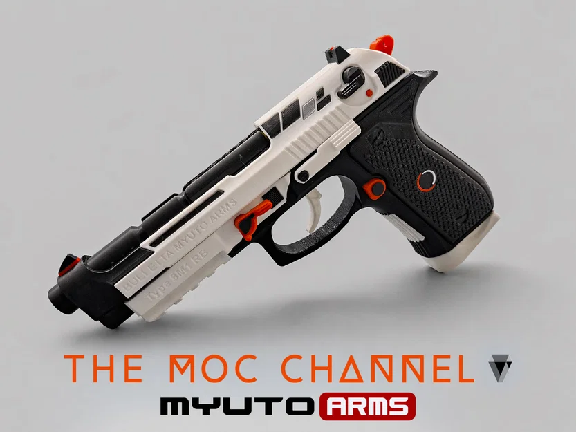 Bulletta 9M1 Dezastre - CS Skin Edition - Đồ chơi functional | The Moc Channel x Myuto - Image 1