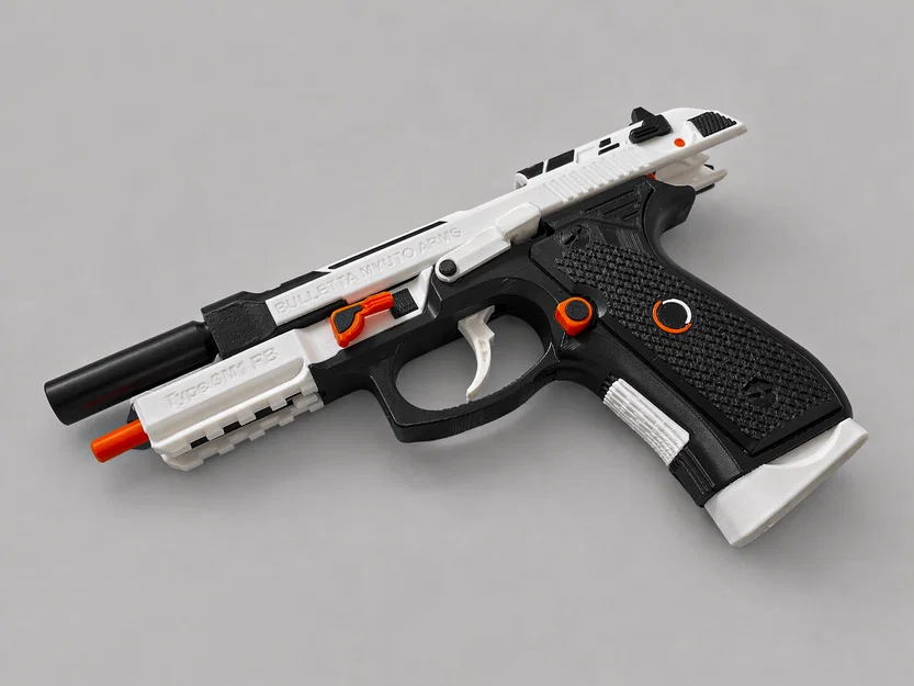 Bulletta 9M1 Dezastre - CS Skin Edition - Đồ chơi functional | The Moc Channel x Myuto - Image 5