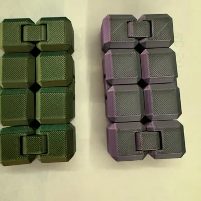 Infinity cube (khối lập phương vô tận) print in place
