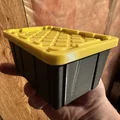 Bản replica 1:1 Home Depot/Lowes HDX Teeny Tiny Storage Tote xếp chồng/lồng - Thumbnail 5
