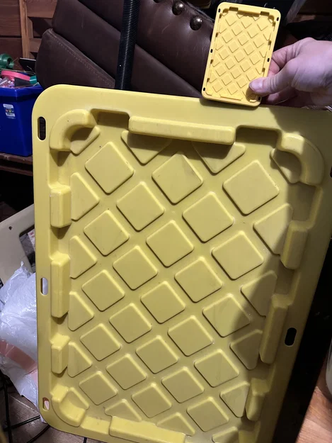 Bản replica 1:1 Home Depot/Lowes HDX Teeny Tiny Storage Tote xếp chồng/lồng - Image 7