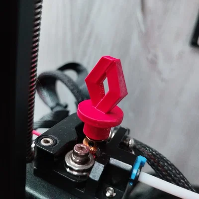 Núm vặn Extruder phong cách logo Renault cho Ender 3 V2 Neo