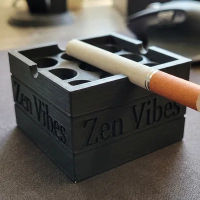 Gạt tàn kèm dụng cụ dập tắt (Ashtray w/Snuffer)