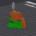 Núm vặn Extruder phong cách logo Renault cho Ender 3 V2 Neo - Thumbnail 8