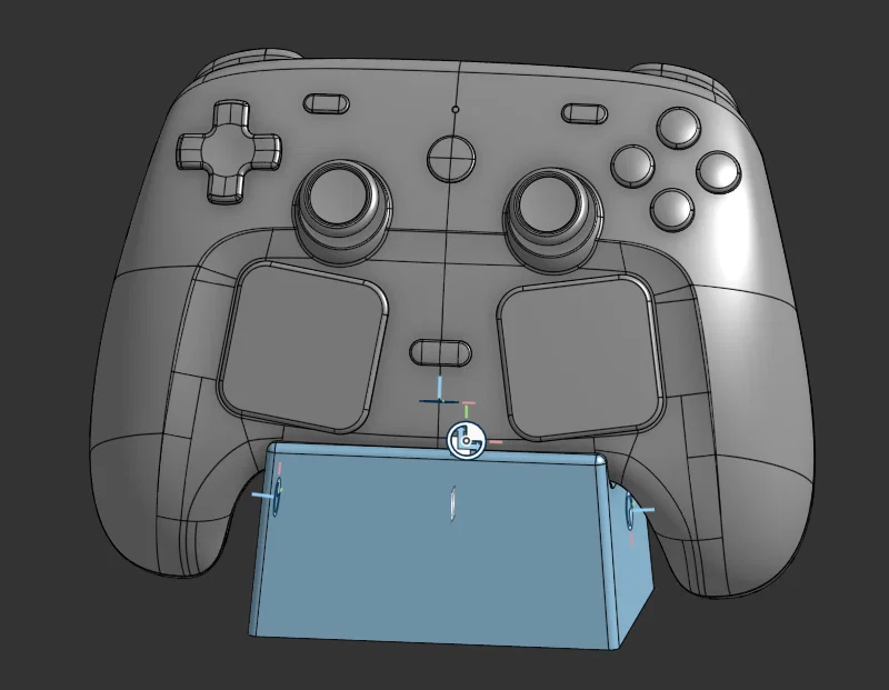 Chân đế để tay cầm Steam Controller Gen 2 in 3D siêu gọn - Image 1