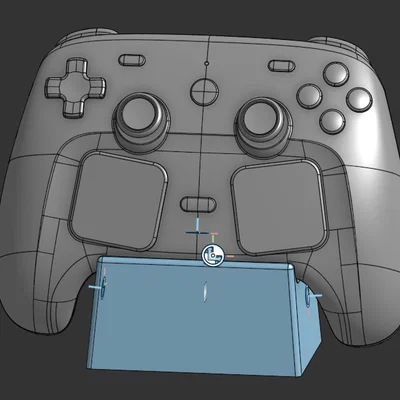 Chân đế để tay cầm Steam Controller Gen 2 in 3D siêu gọn