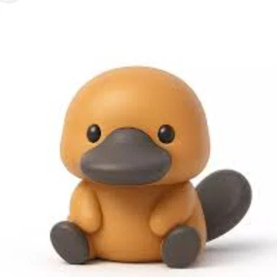 Mô hình 3D thú mỏ vịt (Platypus) dễ thương trang trí bàn làm việc