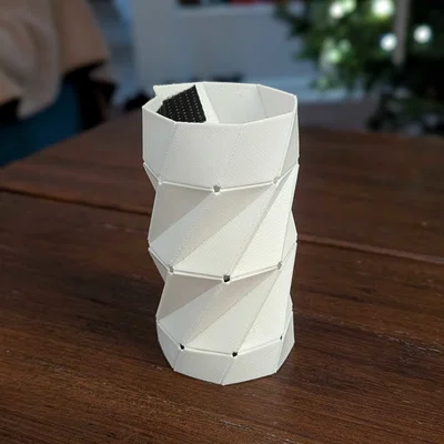 Mô hình lò xo Origami Bistable độc đáo cho máy in 3D