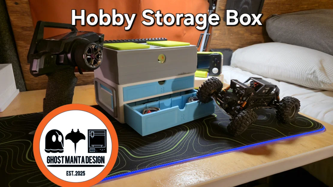 Hộp Lưu Trữ Hobby (Nerf, Beyblade, RC, Airsoft, v.v.) - Image 1