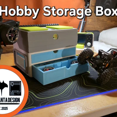 Hộp Lưu Trữ Hobby (Nerf, Beyblade, RC, Airsoft, v.v.)
