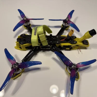 Bộ Giáp Bảo Vệ 3D Cho FPV Mark 4 5 inch (DJI O3, GPS, ELRS)