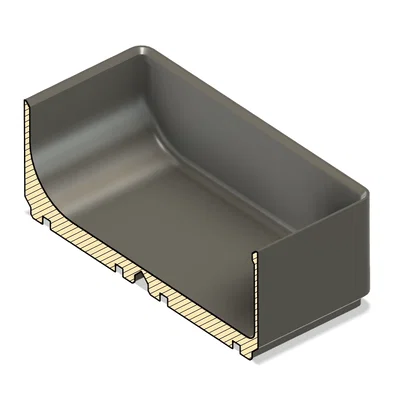 Gridfinity 6U Tall Bins - 1x1 đến 5x5