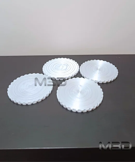 Bộ Coaster Cơ Bản kèm Holder (Basic Coaster Set with Holder) - Image 2
