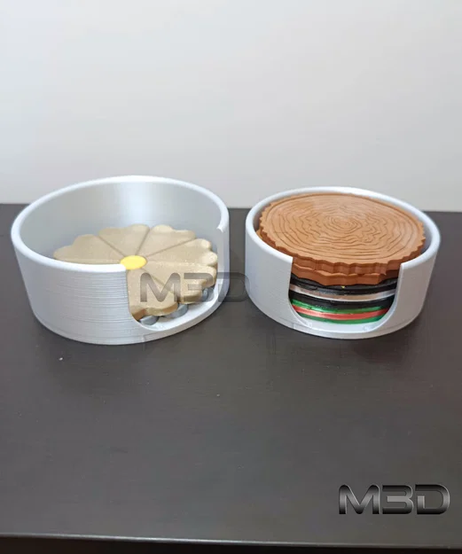 Bộ Coaster Cơ Bản kèm Holder (Basic Coaster Set with Holder) - Image 6
