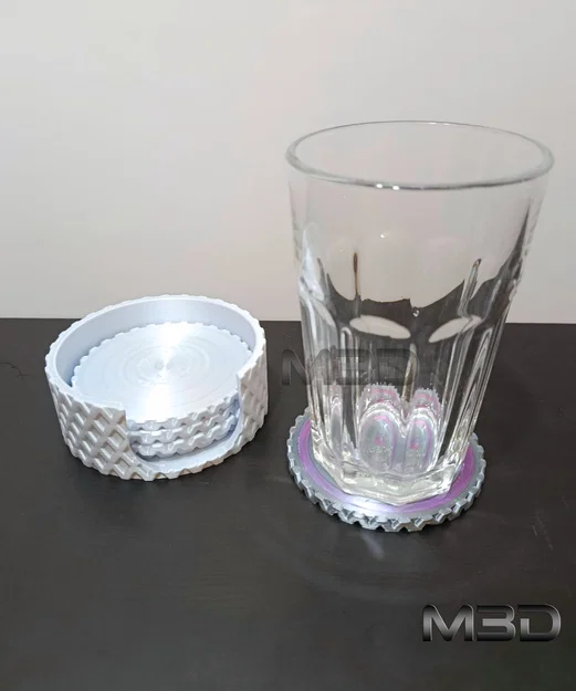Bộ Coaster Cơ Bản kèm Holder (Basic Coaster Set with Holder) - Image 9