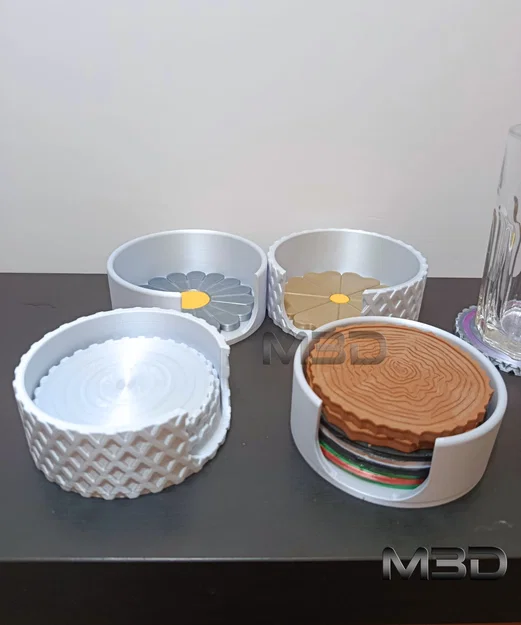 Bộ Coaster Cơ Bản kèm Holder (Basic Coaster Set with Holder) - Image 10