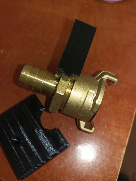 Ngàm treo tường cố định khớp nối ống nước 1 inch (Hose Coupling Holder) - Image 2