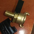 Ngàm treo tường cố định khớp nối ống nước 1 inch (Hose Coupling Holder) - Thumbnail 2