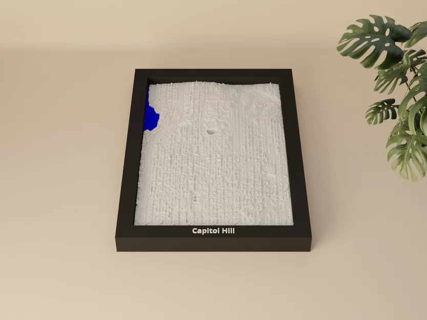Capitol Hill, Hoa Kỳ - Mô hình thu nhỏ 3D - Image 1