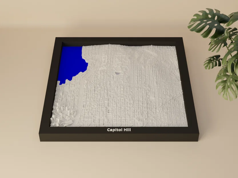Capitol Hill, Hoa Kỳ - Mô hình thu nhỏ 3D - Image 1