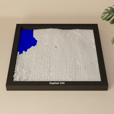 Capitol Hill, Hoa Kỳ - Mô hình thu nhỏ 3D