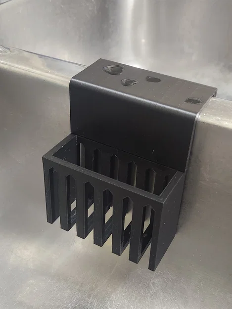 Giá để Sponge có lỗ thoát nước gắn vách ngăn bồn rửa - Image 2