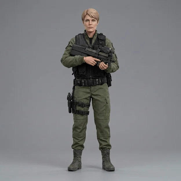 Mô hình 3D Đại tá Samantha Carter - Stargate SG-1 chi tiết nhất - Image 1