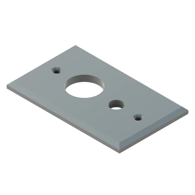 Mặt nạ (faceplate) đồng hồ đo điện áp số (Digital Voltmeter) - Image 1
