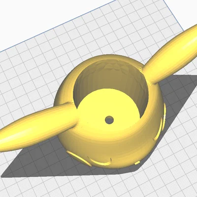 Chậu trồng cây hình Pikachu 3D dễ thương có lỗ thoát nước tiện lợi
