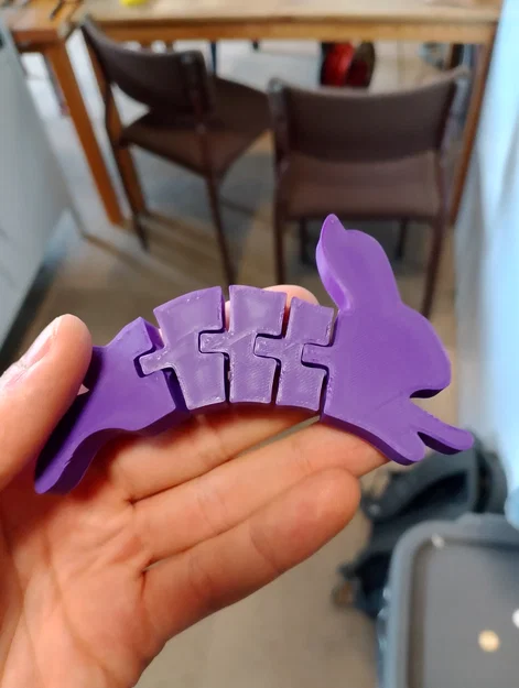 Mô hình chú thỏ lắp ráp 3D (Simple Bunny Design) siêu dễ thương - Image 1