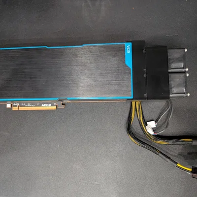 Ốp dẫn gió quạt cho AMD V340 V520 V620 MI25 MI50 MI60 MI100 MI210