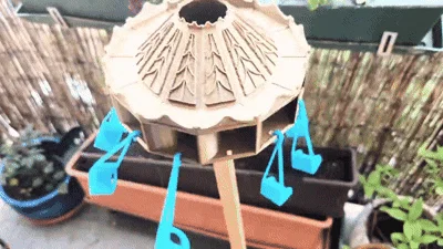 Chuông gió Vòng quay xích (Chain Carousel Wind Chime) - Image 2
