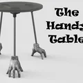 The Handy Table: Chiếc Bàn Độc Đáo Với Chân Hình Bàn Tay In 3D - Thumbnail 1
