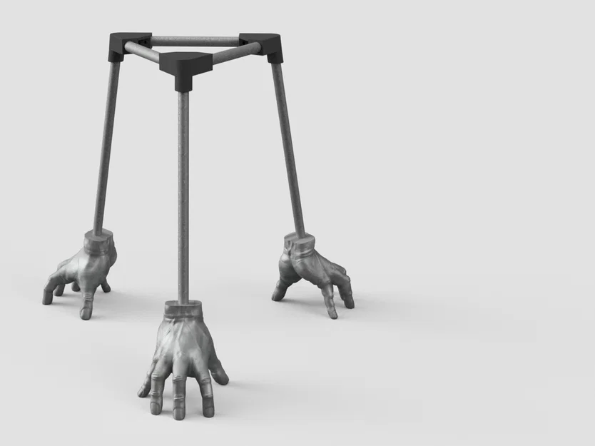 The Handy Table: Chiếc Bàn Độc Đáo Với Chân Hình Bàn Tay In 3D - Image 4