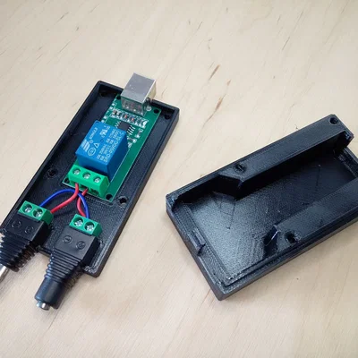 Hộp đựng mạch USB relay 1 kênh - Bảo vệ an toàn cho thiết bị điện tử