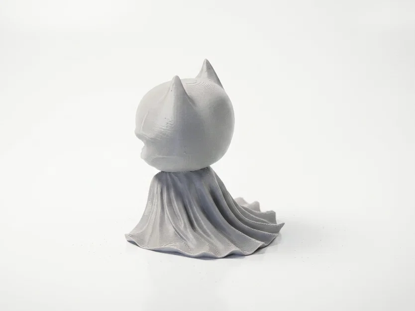Tượng Batman Chibi Dễ Thương – Mẫu 3D Printable Siêu Anh Hùng (STL) - Image 2