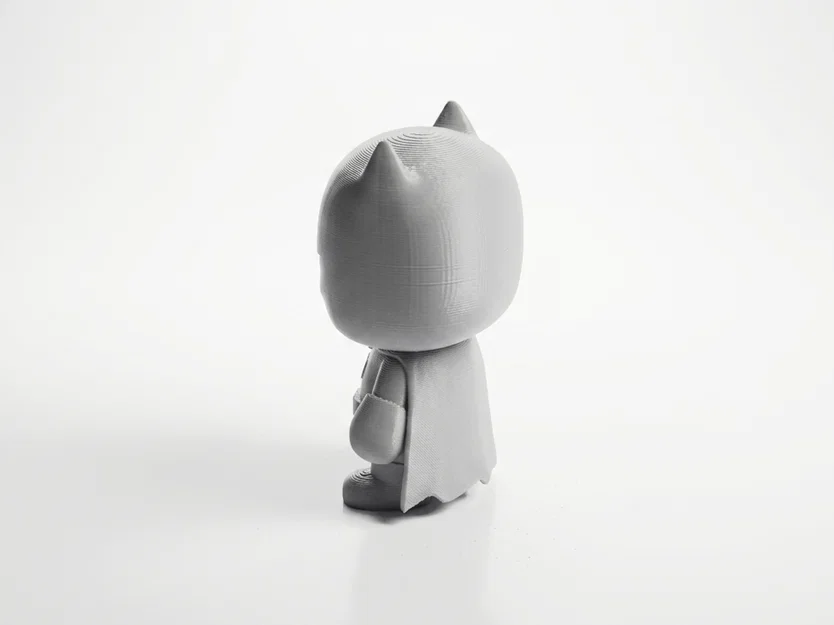 Tượng Chibi Batman – Mô Hình Siêu Anh Hùng Sưu Tầm In 3D (STL) - Image 2