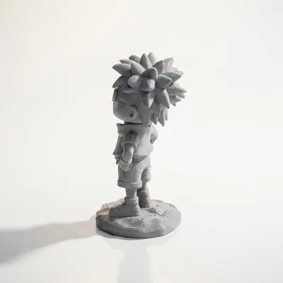 Mô Hình Chibi Beach Naruto – Figurine Anime Sưu Tầm 3D Printable