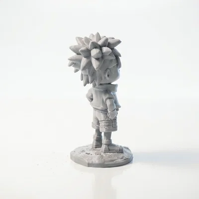 Mô Hình Chibi Beach Naruto – Figurine Anime Sưu Tầm 3D Printable