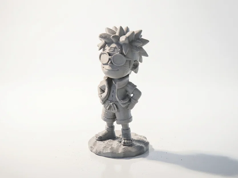 Mô Hình Chibi Beach Naruto – Figurine Anime Sưu Tầm 3D Printable - Image 4