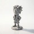 Mô Hình Chibi Beach Naruto – Figurine Anime Sưu Tầm 3D Printable - Thumbnail 4