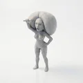 Mô hình in 3D Chibi Beyonce – Figurine nhân vật dễ thương (STL) - Thumbnail 1