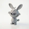 Mô Hình Chibi Thỏ Dễ Thương – Figurine 3D Printable - Thumbnail 1