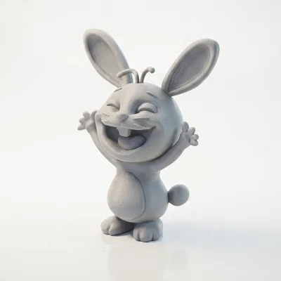 Mô Hình Chibi Thỏ Dễ Thương – Figurine 3D Printable