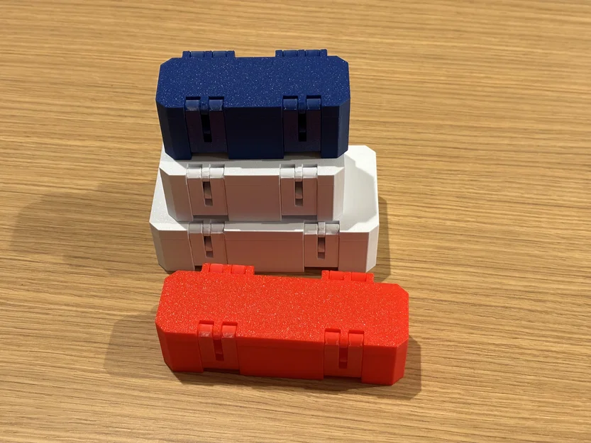 Hộp Lưu Trữ Bền Bỉ Print-in-Place (OpenSCAD Tùy Biến) - Image 3
