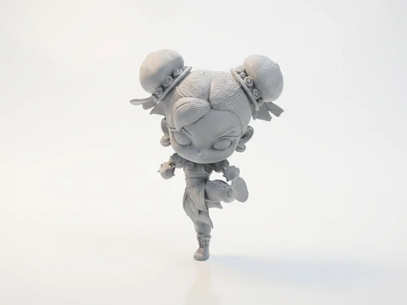 Mô hình STL 3D Chibi Chun-Li Street Fighter In 3D - Image 1