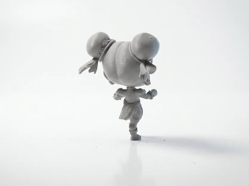 Mô hình STL 3D Chibi Chun-Li Street Fighter In 3D - Image 2