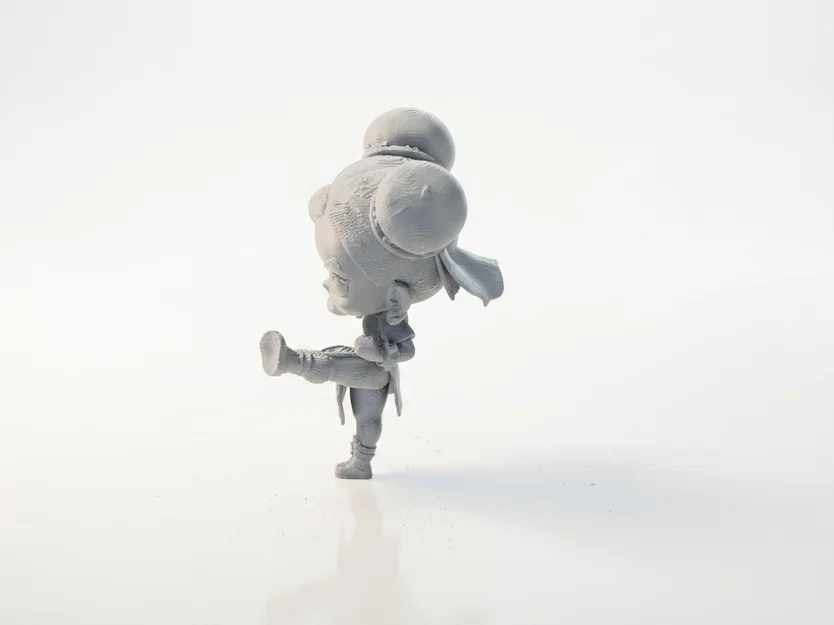 Mô hình STL 3D Chibi Chun-Li Street Fighter In 3D - Image 3
