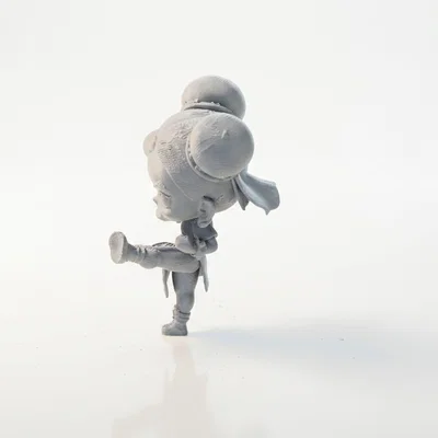 Mô hình STL 3D Chibi Chun-Li Street Fighter In 3D